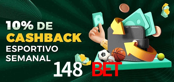10% de bônus de cashback na 148 bet
