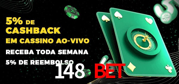 Promoções do cassino ao Vivo 148 bet